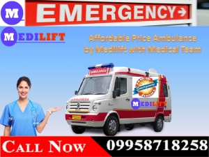 Book Advanced Life-Support Emergency Ambulance in Ranchi